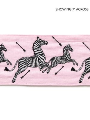 ZEBRAS EMBROIDERED TAPE