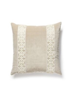 SAXONY/STRIE VELVET PILLOW