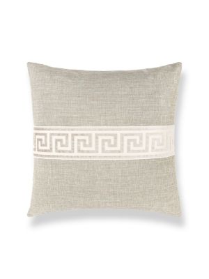 GREEK KEY PILLOW