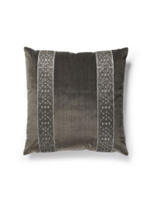 SAXONY/STRIE VELVET PILLOW