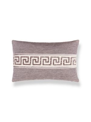 GREEK KEY PILLOW