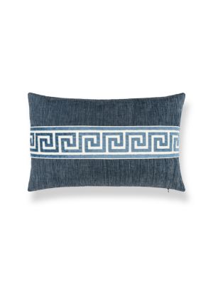 GREEK KEY PILLOW