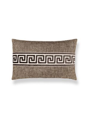 GREEK KEY PILLOW