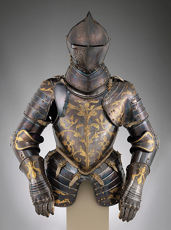 Foot-Combat Armor of Prince-Elector 
		Christian I of Saxony
