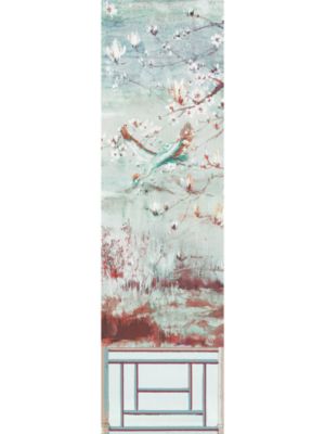 CRESTED CRANE MURAL - PANEL 5