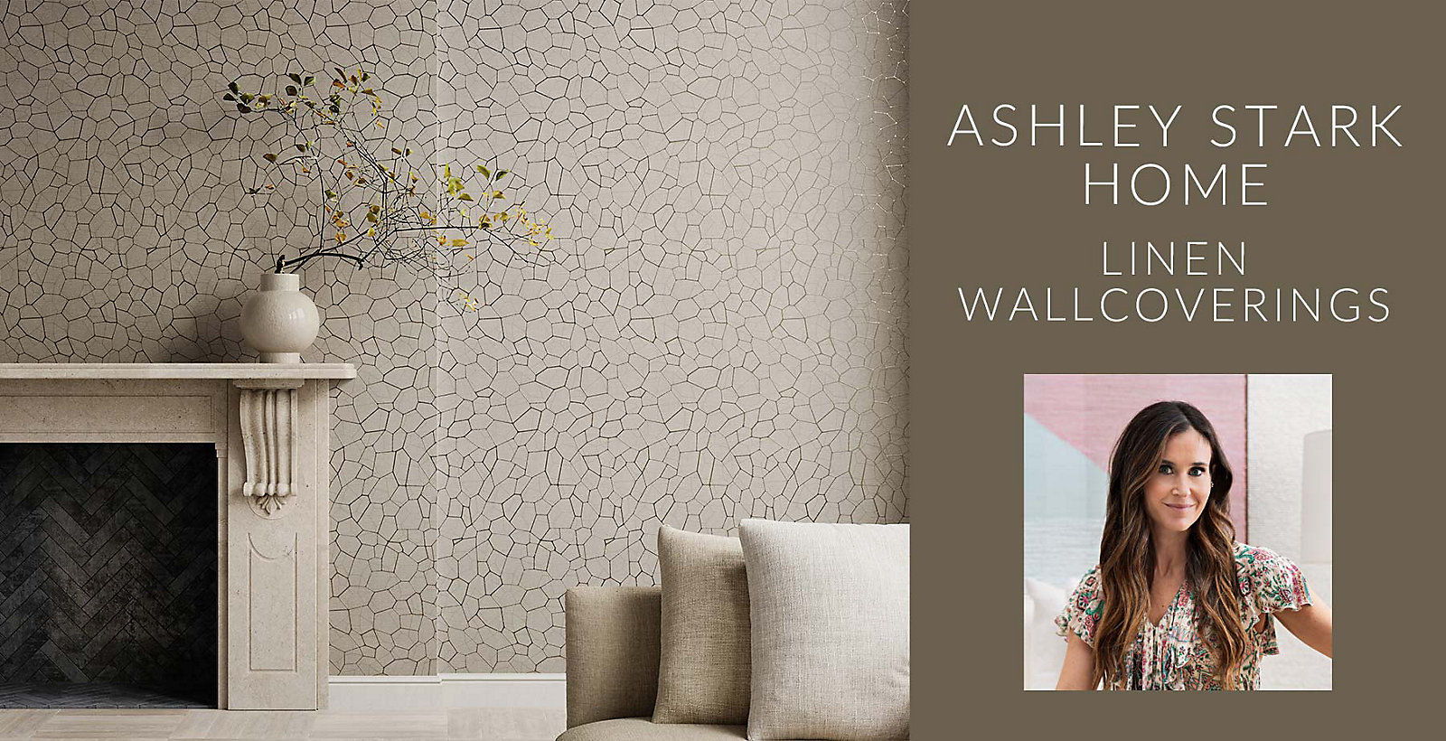 Ashley Stark Home Linen Wallcoverings