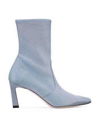 stuart weitzman rapture mid calf stretch sock booties