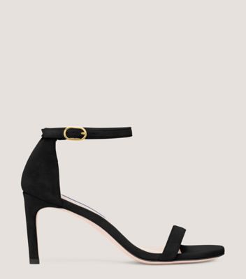 Shop Stuart Weitzman Nunakedstraight In Black