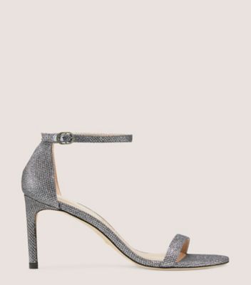 Stuart Weitzman Nunakedstraight In Gunmetal