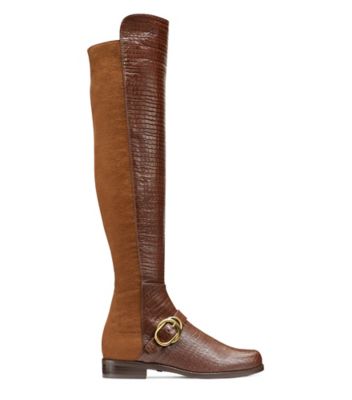 Stuart Weitzman Siella To-the-knee Boots In Coffee Brown