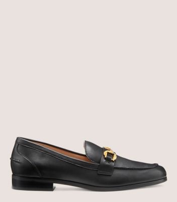 Shop Stuart Weitzman Owen Buckle Loafer The Sw Outlet In Black