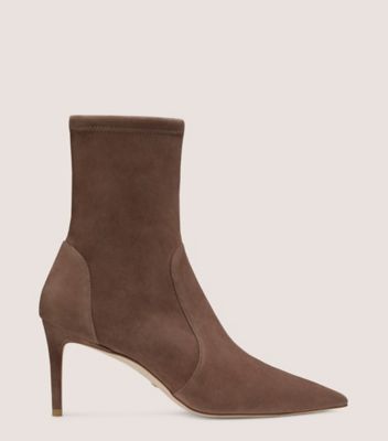 Stuart Weitzman 75mm Stuart Power Ankle Boots In Taupe