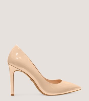 Stuart Weitzman Dancer 95 Pump The Sw Outlet In Golden Beige