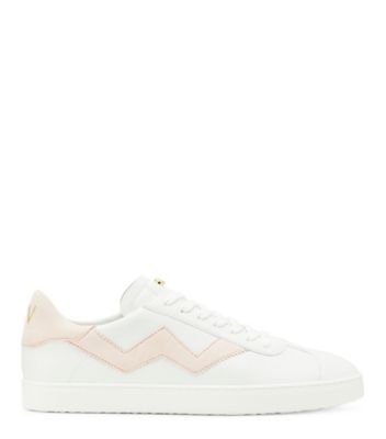 Stuart Weitzman Daryl Sneaker The Sw Outlet In Rosewater/white