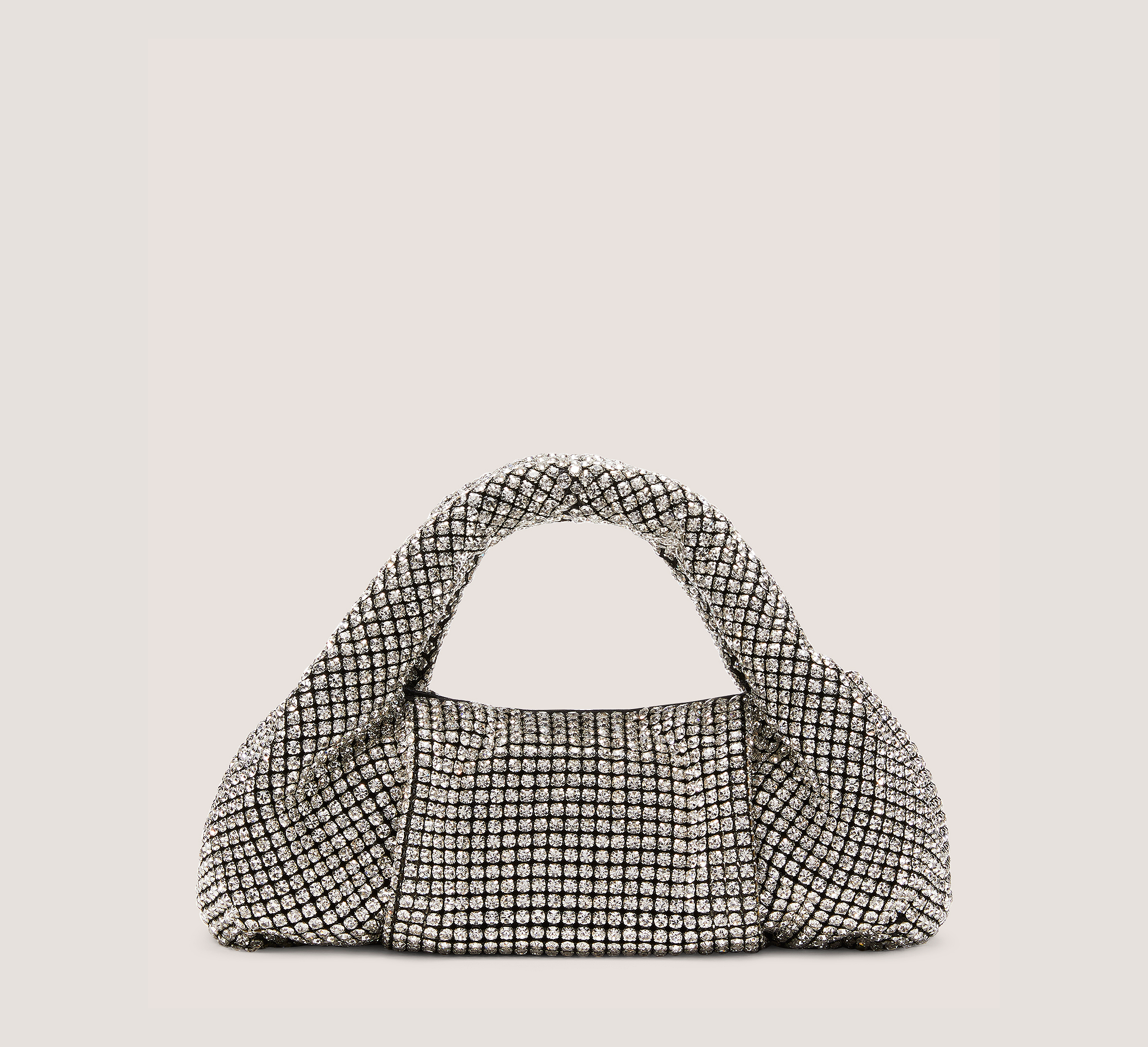 Stuart Weitzman The Moda Shine Mini Tote Handbags In Metallic