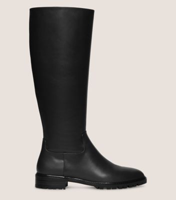 Stuart Weitzman City Zip Knee-high Boot The Sw Outlet In Black