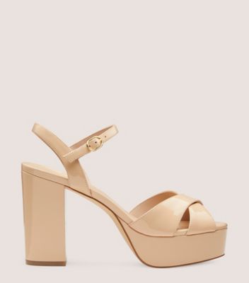 Stuart Weitzman Ivona The Sw Outlet In Golden Beige