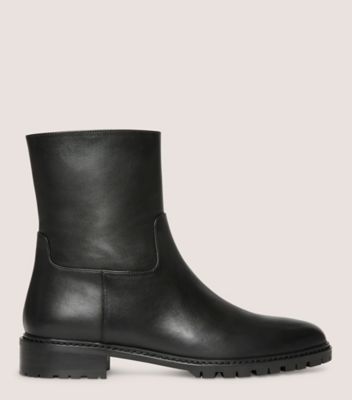 Stuart Weitzman City Zip Bootie The Sw Outlet In Black