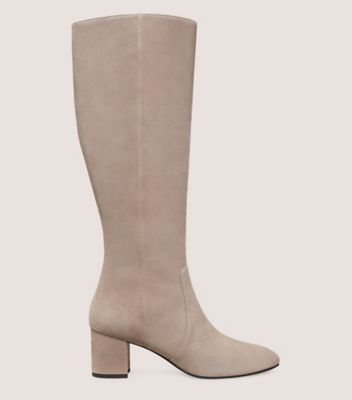 Stuart Weitzman Ariana 60 Zip Boot The Sw Outlet In Topo