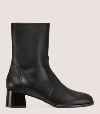 Stuart Weitzman Nola Zip Bootie In Black