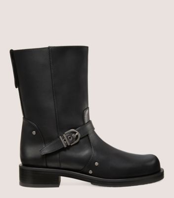 Stuart Weitzman Maverick Pull-on Bootie The Sw Outlet In Black