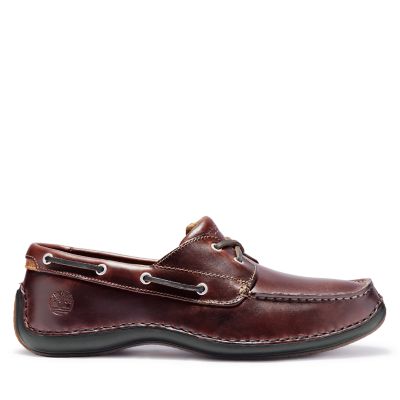 Men's Annapolis 2-Eye Moc Toe Boat Shoes | Timberland US Store