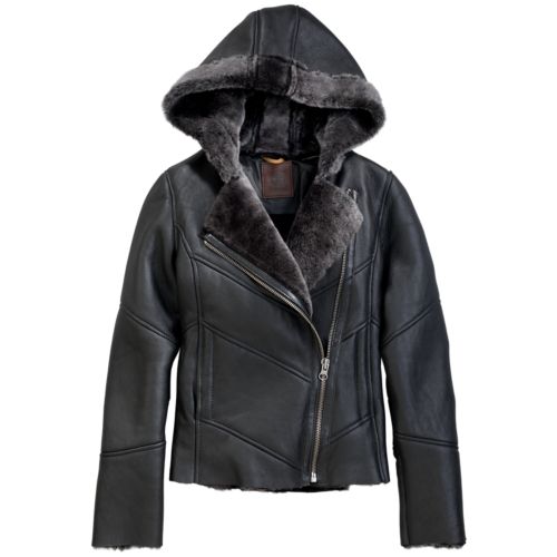 Women's Mount Ellen Shearling Leather Jacket-