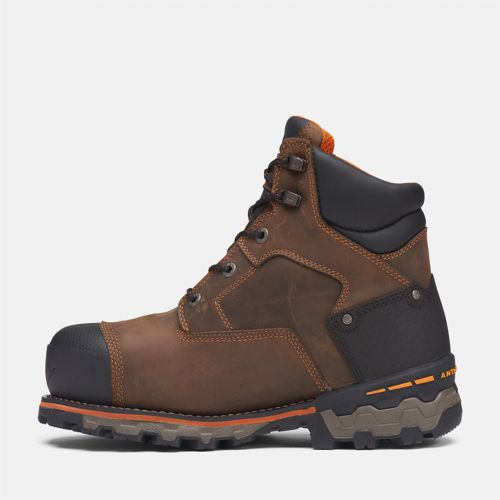 Men's Timberland PRO® Boondock 6-Inch Waterproof Comp-Toe Work Boots-