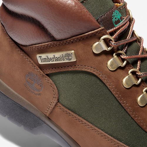 Timberland FIELD BOOTS brown/green 27cm ブーツ 靴 メンズ 日本総代理店