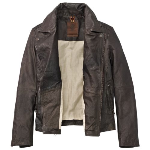 Women's Belknap Leather Biker Jacket-