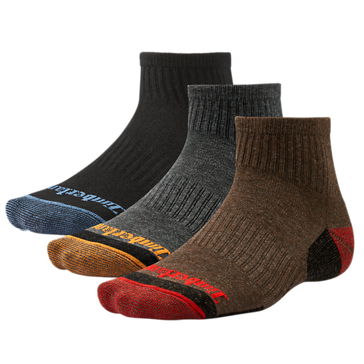 Adiccion A fondo usted está Men's Low Quarter Socks (3-Pack) | Timberland US Store