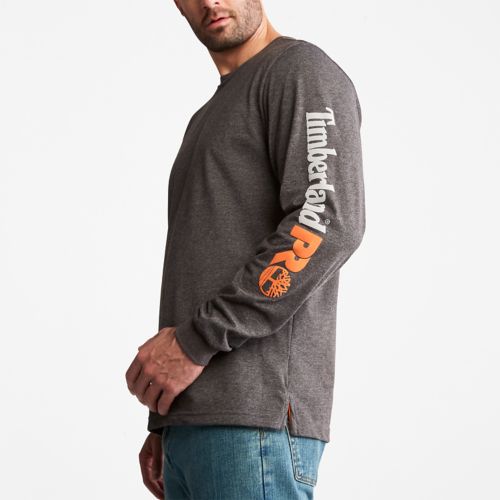 Men's Timberland PRO® Base Plate Long-Sleeve Wicking T-Shirt-