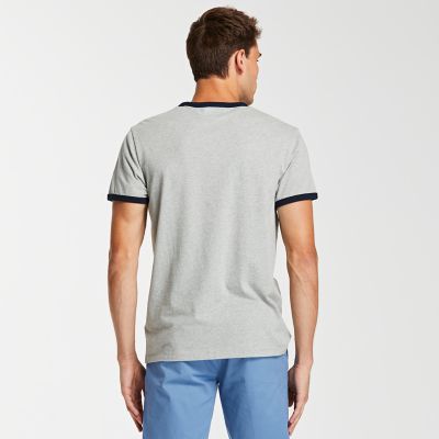 Men's TBL® Linear Logo Ringer T-Shirt