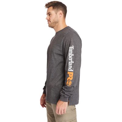 T-shirt à manches longues Timberland PRO® Base Plate de grandes tailles et évacuant l’humidité pour hommes