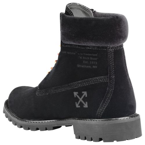 | Timberland X Off-White 6-Inch Textile Boots