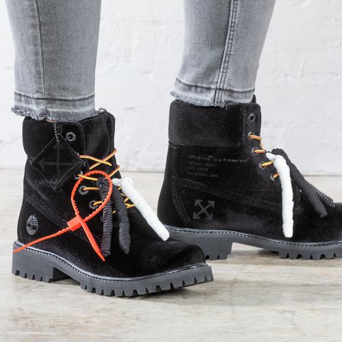 | Women's Timberland X Off-White Textile Boots
