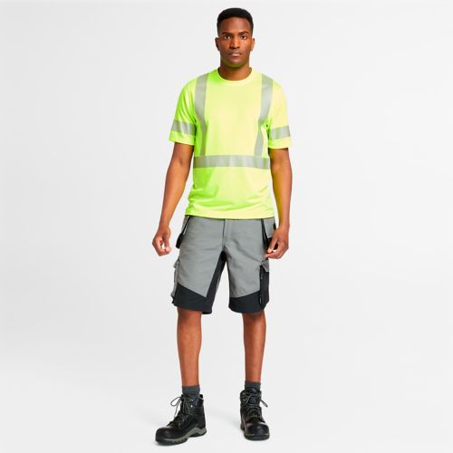 Men's Timberland PRO® Wicking Good High Visibility Short-Sleeve T-Shirt-