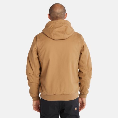 Men's Gritman Lined, Hooded Canvas Jacket-