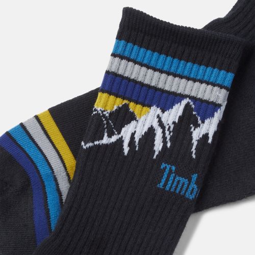 Men's Linwood Mountain Range Crew Socks-
