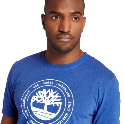 Men's Circle Tree Logo Graphic T-Shirt