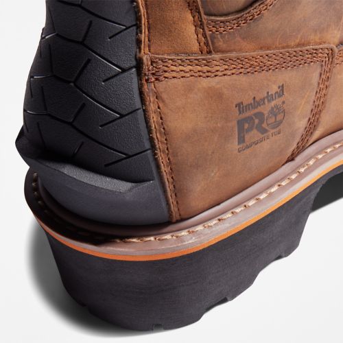 Men's Evergreen Logger Composite Toe Waterproof Work Boot-