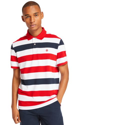 Men's Millers River Striped Rugby Shirt-