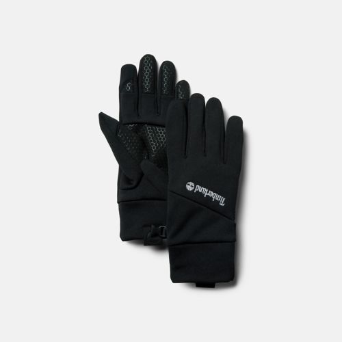 Men's Colorblocked Stretch Fleece Gloves-