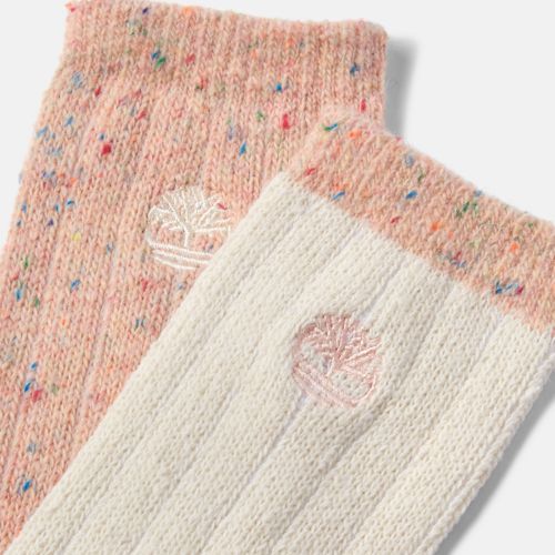 Women's 2-Pack Speckled Boot Socks-