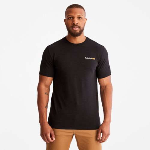 T-shirt à manches longues Timberland PRO® Base Plate avec imprimé aurores boréales pour hommes-