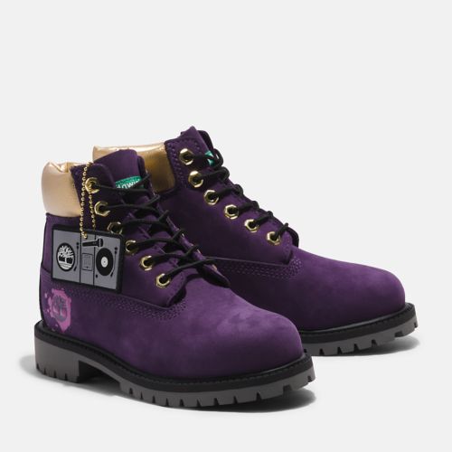 Youth Hip-Hop Royalty Timberland® Premium 6-Inch Waterproof Boots-