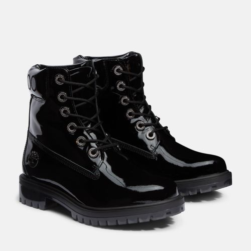 Women's Jimmy Choo x Timberland® 6-Inch Patent-Leather Boots-