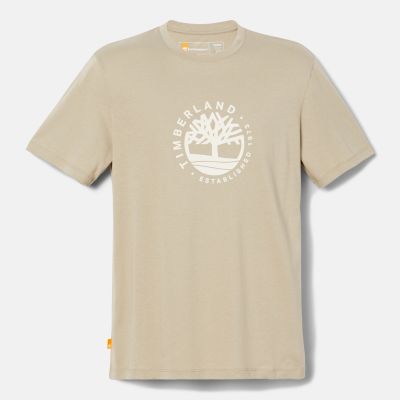 Short-Sleeve Tree Badge Logo Graphic T-Shirt