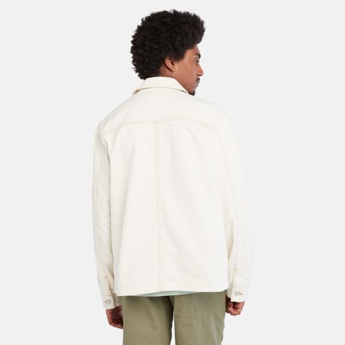 Cotton/Hemp Denim Chore Jacket-