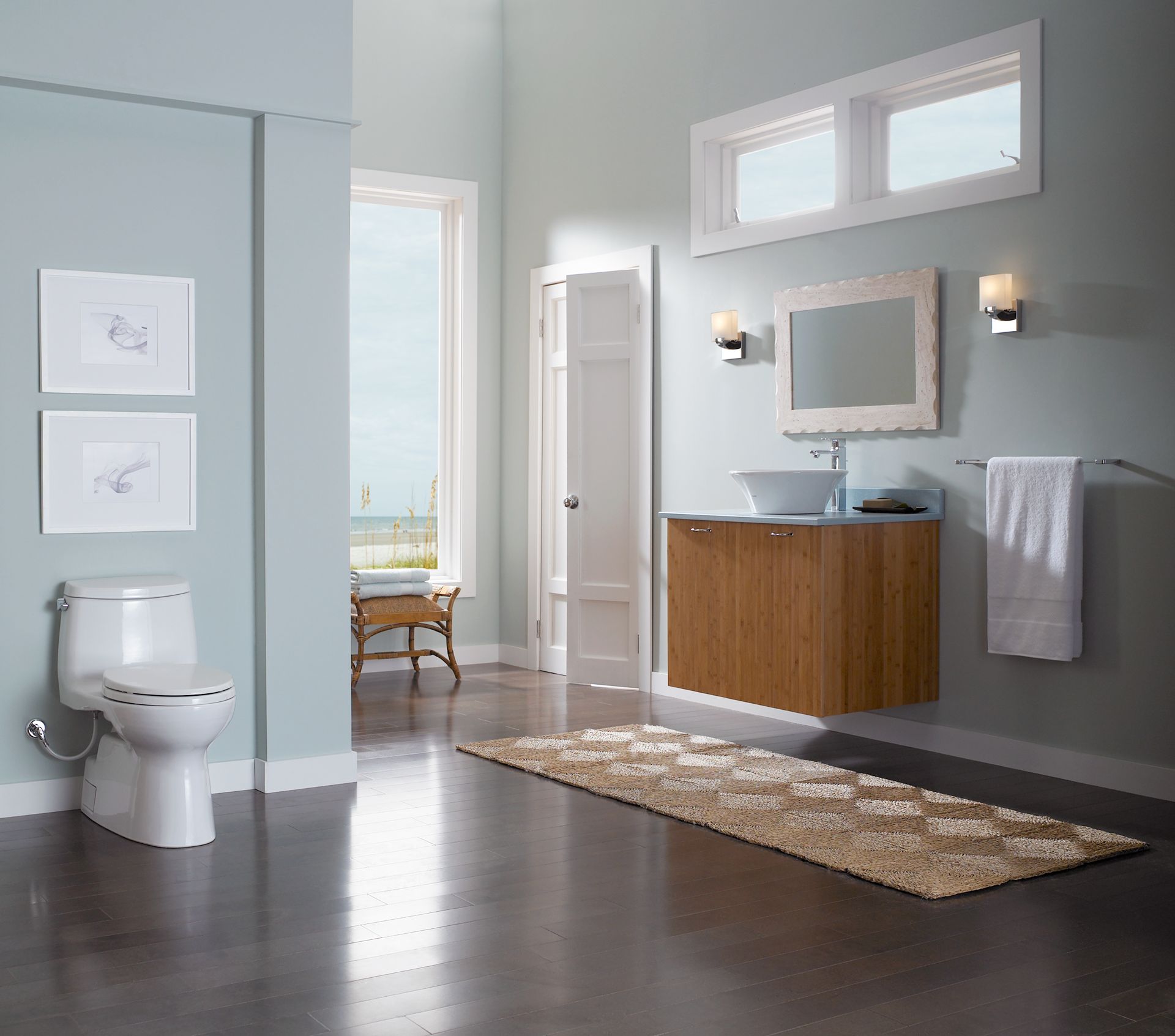 Carlyle II e Piece Toilet 1 28 GPF Elongated Bowl TotoUSA